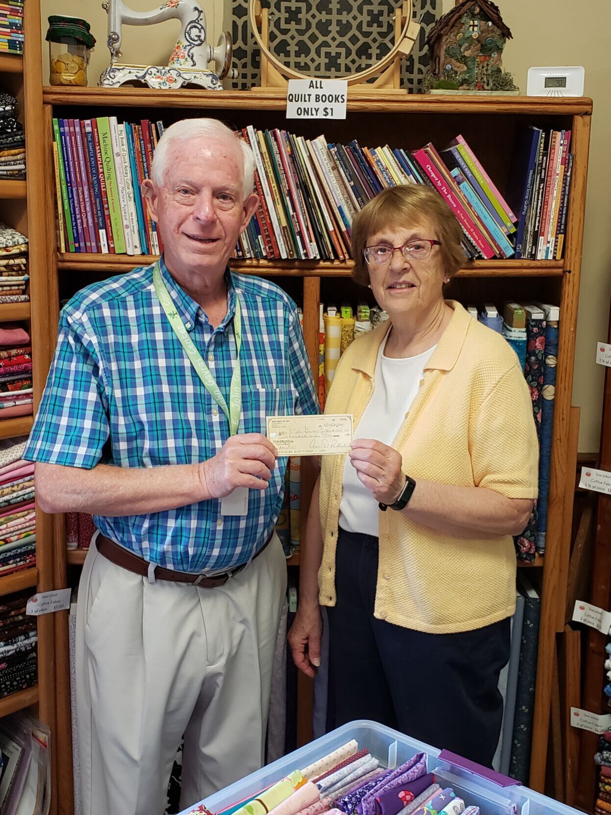 Sew much generosity